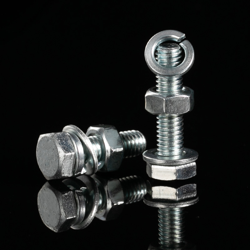 级镀锌全牙外六角螺丝母