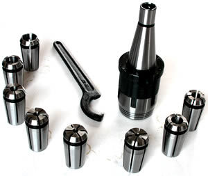 J7316A 铣夹头钻铣床夹头钻夹头刀柄炮塔铣床摇臂钻 7316B拉杆式