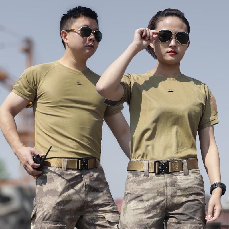 特种兵户外夏季战术圆领