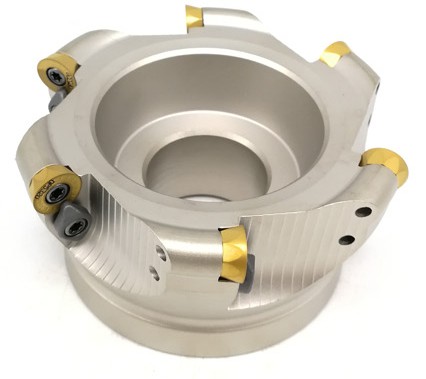 45度 直角R0.8面铣刀盘KM12-400R-EMR-50/63/80/100/125/160/200