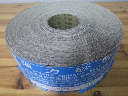 厂家直销正品犀利牌砂布卷GXK51-P强力砂带100mmx50M除锈耐水砂布