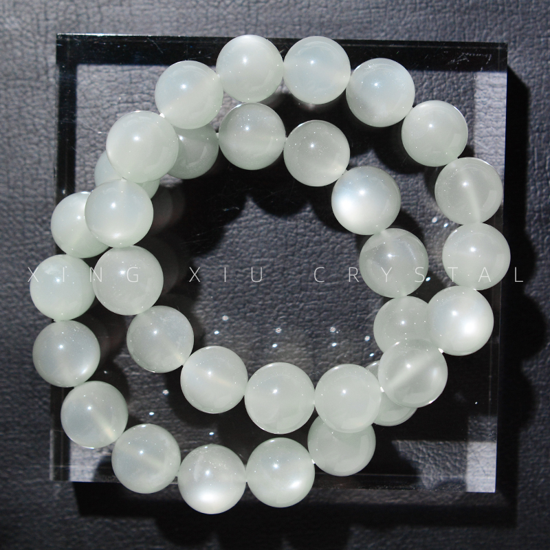 原创星宿家天然水晶白月