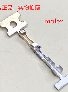 原装molex 1602-0119 16-02-0119 16020119镀金端子 24-30AWG压接