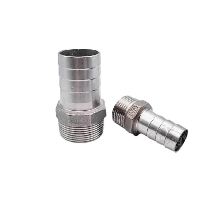 不锈钢宝塔接头外螺纹六