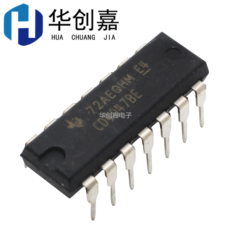 全新进口原装 CD4047BE CD4047 直插DIP-14 多频振荡器 逻辑芯片