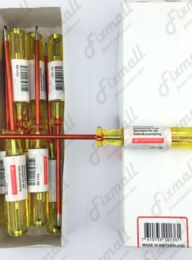 瑞士进口PB Swiss Tools 175 PB 175.1-100测电笔110V-250V