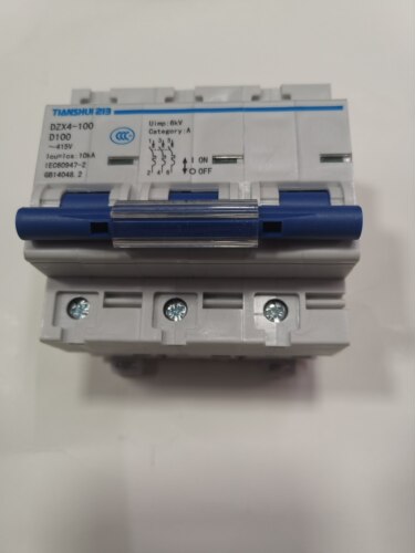 正品天水二一三DZX4-100 3P D50A 63A 80A 100A小型断路器