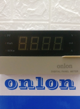 安龙ONLON 数显真有效值电参数表 BW6-AA5AV300 电流电压功率