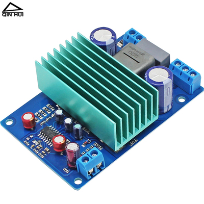 250W大功率音响箱数字功放板D类HIFI级IRS2092S数字音频放大模块