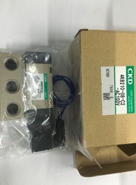 4KB210-08-C2-AC100V/DC24V现货CKD电磁阀全新原装真品秒发货