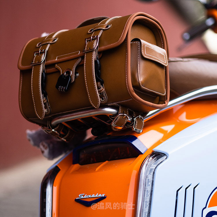 适用踏板摩托车龙嘉亚150 Sixties300后座尾箱包防水改装