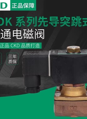 CKD电磁阀ADK11-8A-10A-15A-20A-25A-02C-02ES-03A-220VDC24V正品