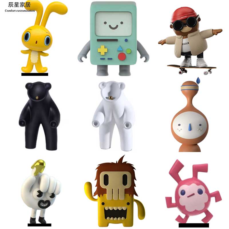 卡通人物儿童房摆件现代