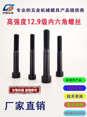 级内六角螺丝圆柱头高强