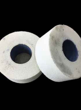 白刚玉砂轮 平面磨陶瓷砂轮 WA白色磨床砂轮125x50x50mm46目