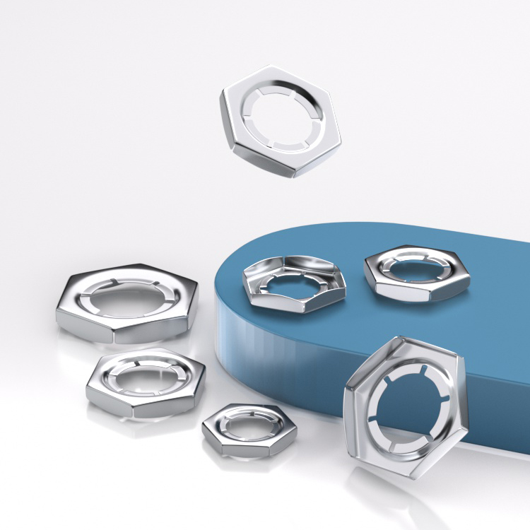 不锈钢扣紧螺母自锁帽盖