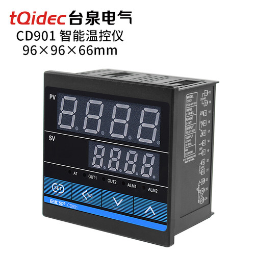 tqidec台泉电气智能温控仪表CD901多输入数字显示PID调节温控器