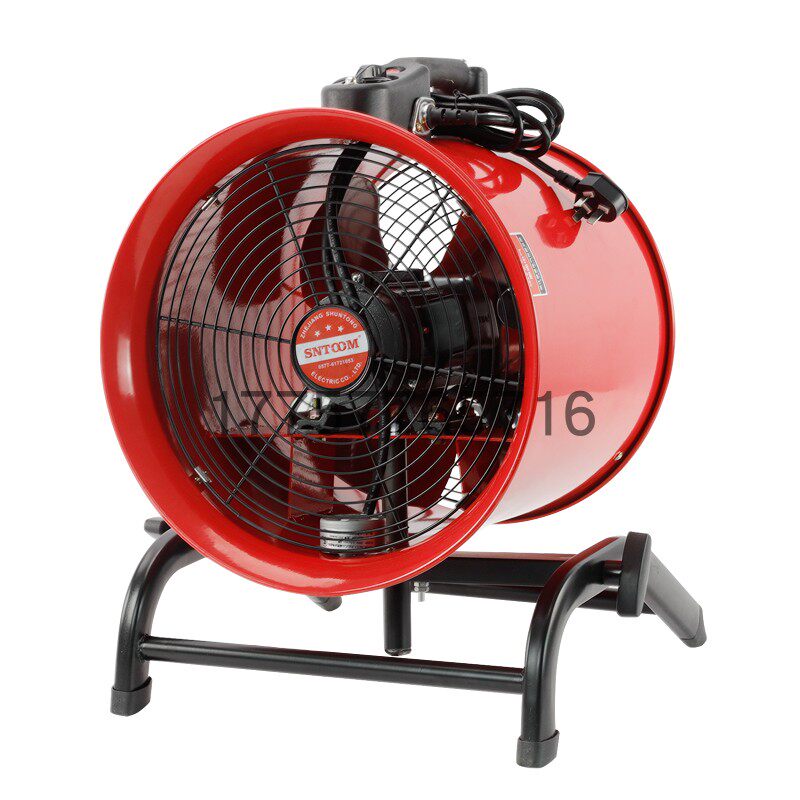 新款可摇头调速手提轴流风机STQ-30移动式除尘排烟排气扇排风包邮