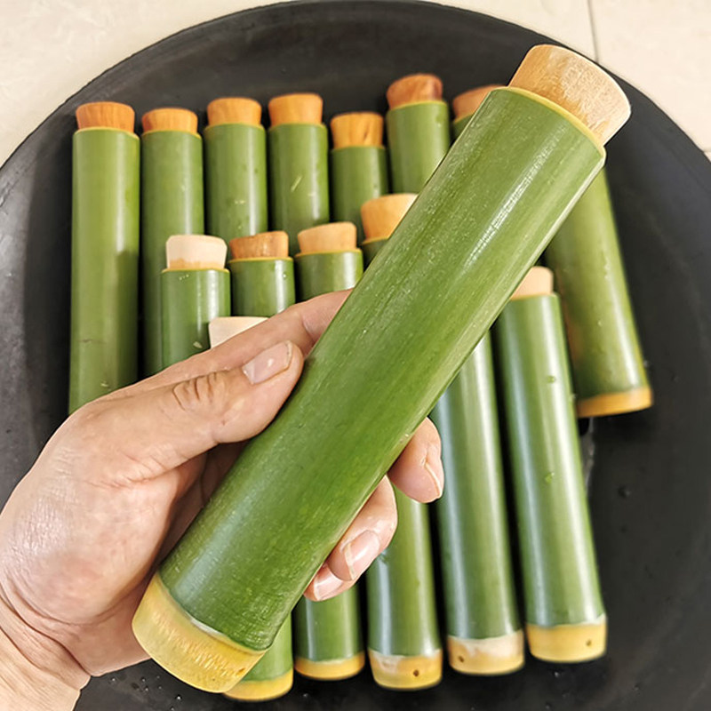 竹筒粽子模具家用做粽子专用工具商用新鲜竹桶端午节包粽子的神器