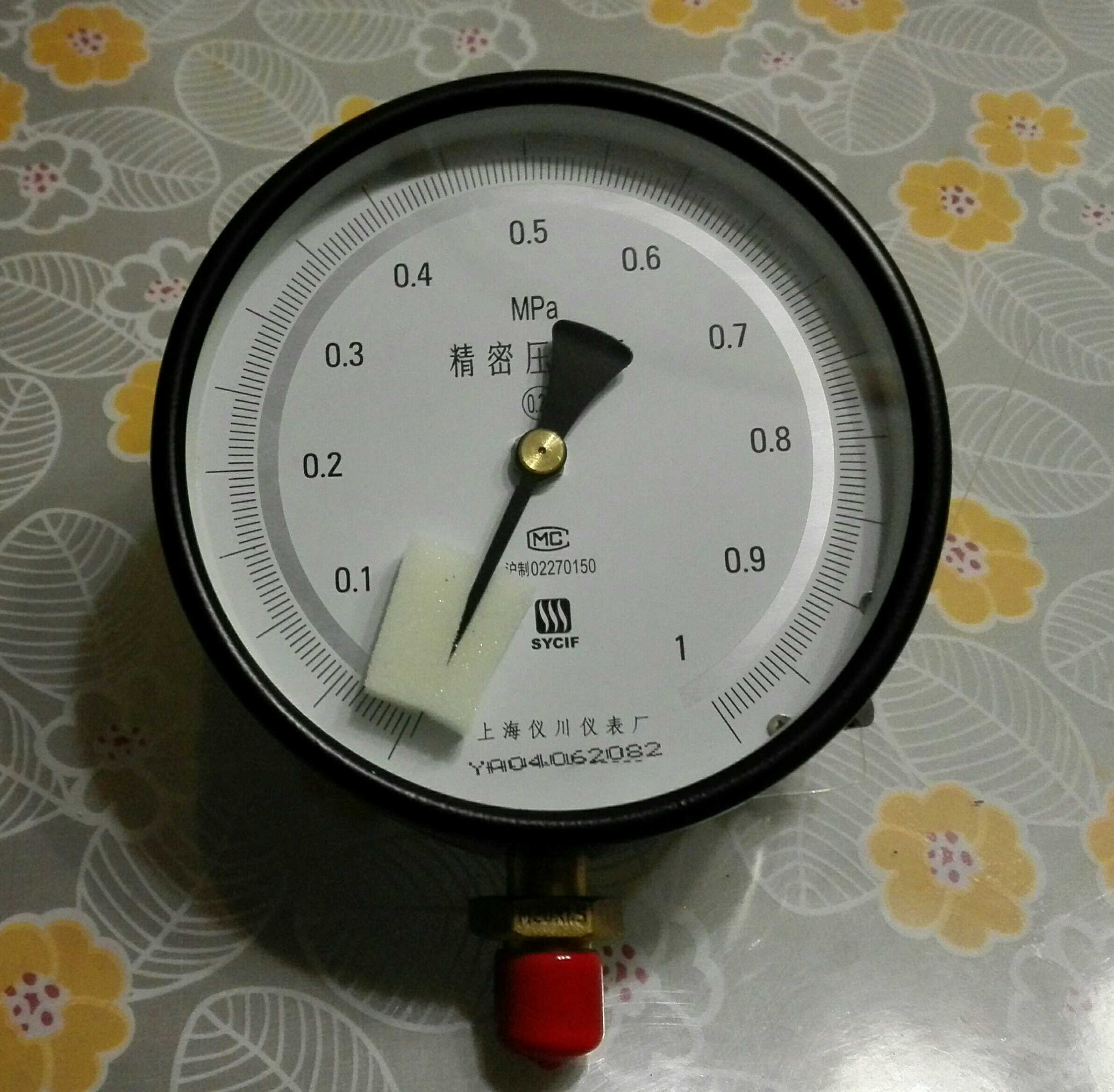 度级精密压力表直径型号