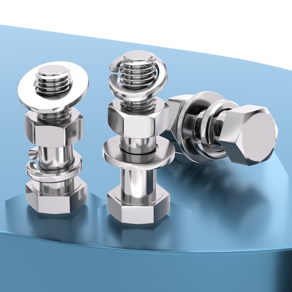 不锈钢半牙外六角加长螺