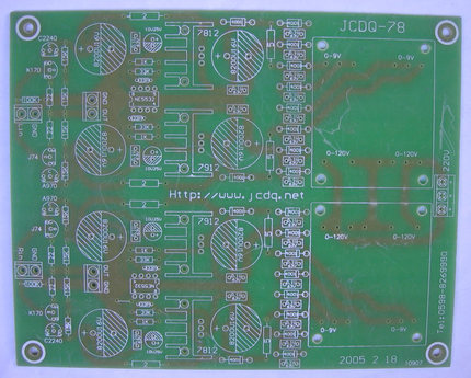2SK246 2SJ103场效应对管组成的0db缓冲前级 空板JCDQ78K