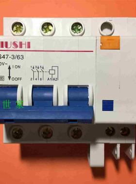 LS47-3/63正品柳市电子带脱扣的机械开关电器烤箱开关3P断路器