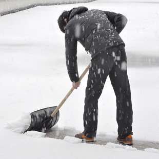 户外推雪板雪铲大号加厚清雪除雪家用钢化塑料推雪铲工具铲雪铁锹
