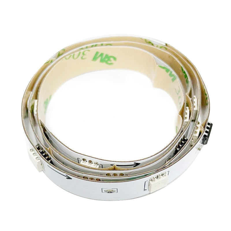 WS2811灯带兼容WS2812 12V全彩5050RGB可编程流水跑马LED灯条模块