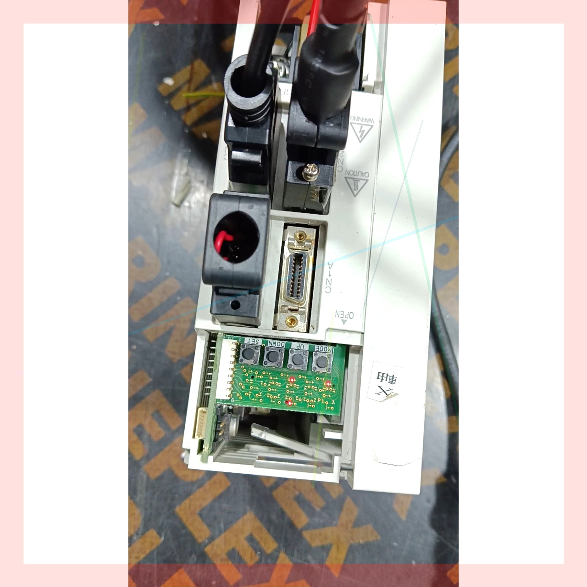 询价拆机三菱MR一J2S-40A,电机HC-KFS43,400w议价