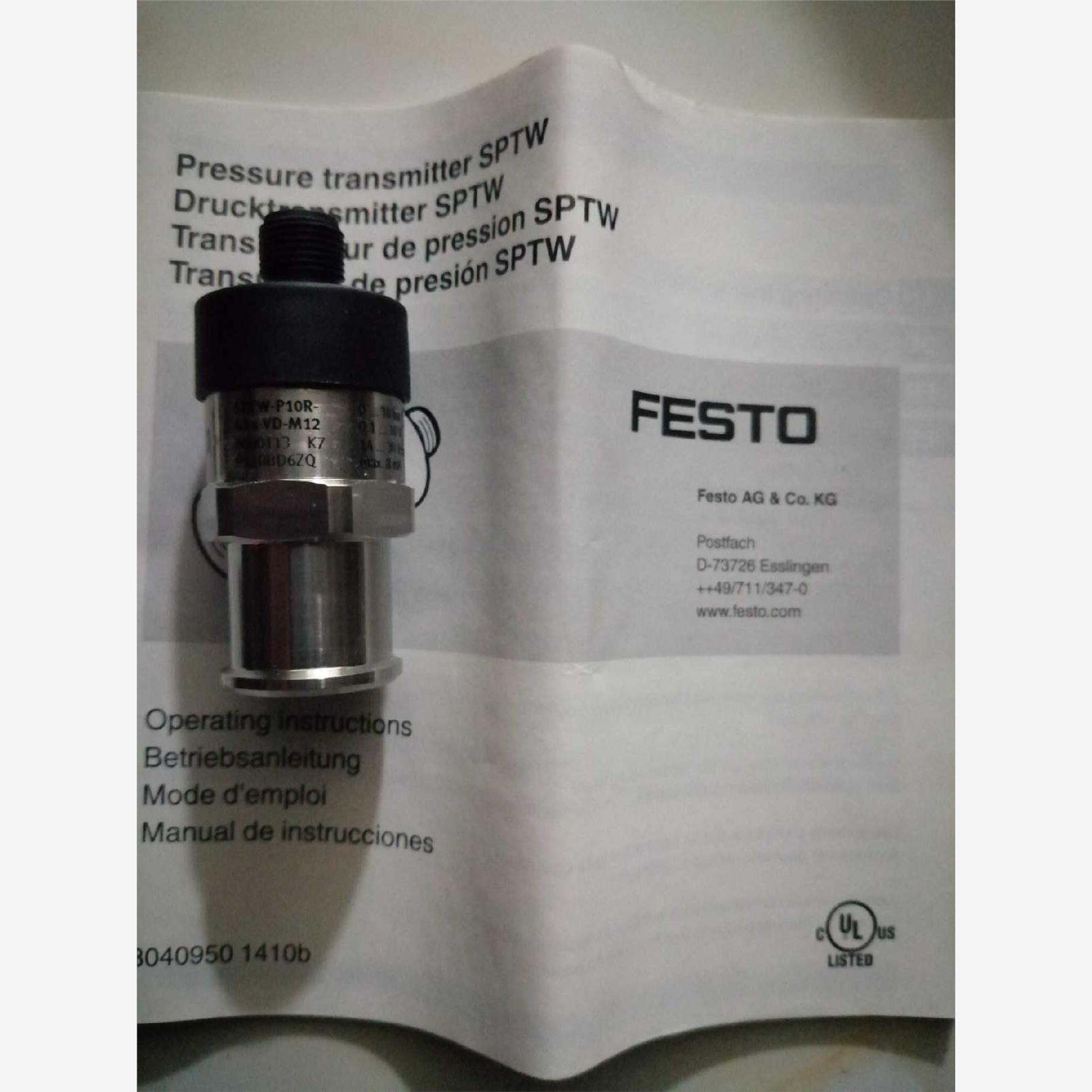 FESTO传感器SPTW-P10R-G14-VD-M12 8000113议价