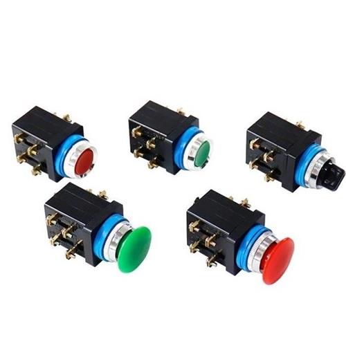 替代怡合达ZHC28-S-4/5/6-01/11-R按钮开关复位平扭选择 急停按钮