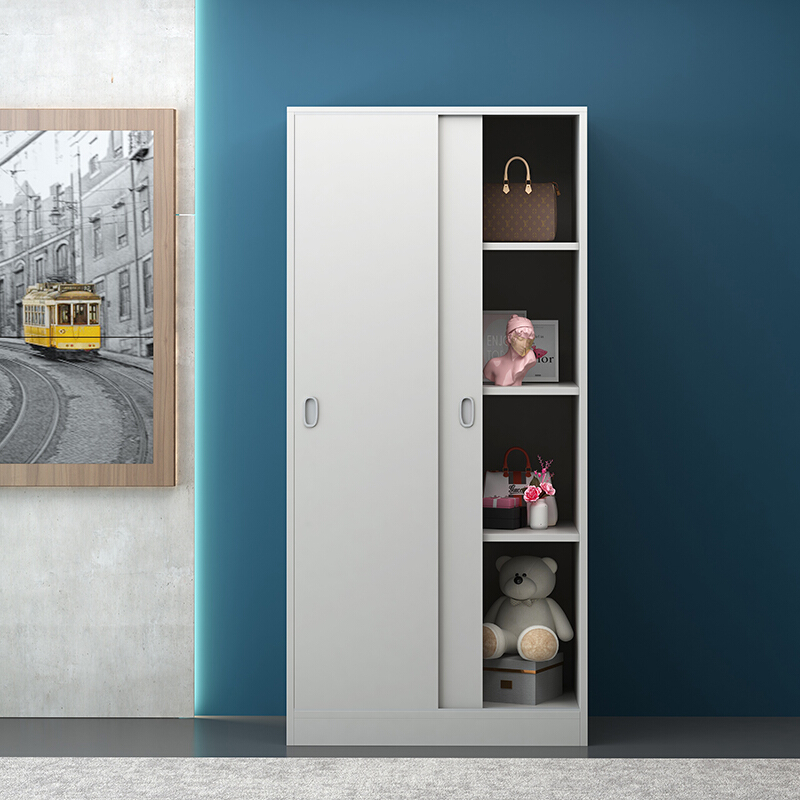 移门衣柜简易推拉木质板