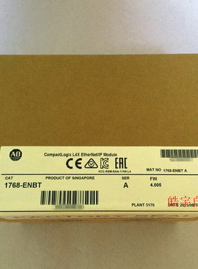 议价1768-ENBT Rockwell  PLC模块1768ENBT