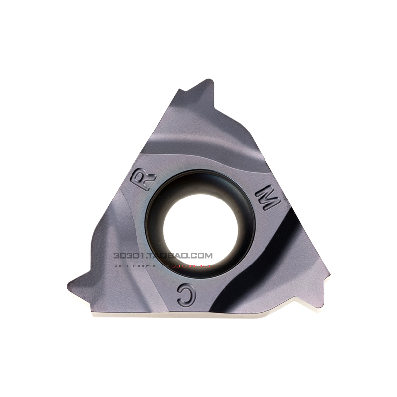 高性能钢件专用螺纹刀片16ER AG60 1.0/1.5/2.0/3.0ISO淬火钢