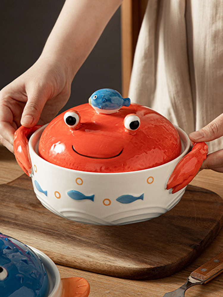 带盖泡面碗家用宿舍学生