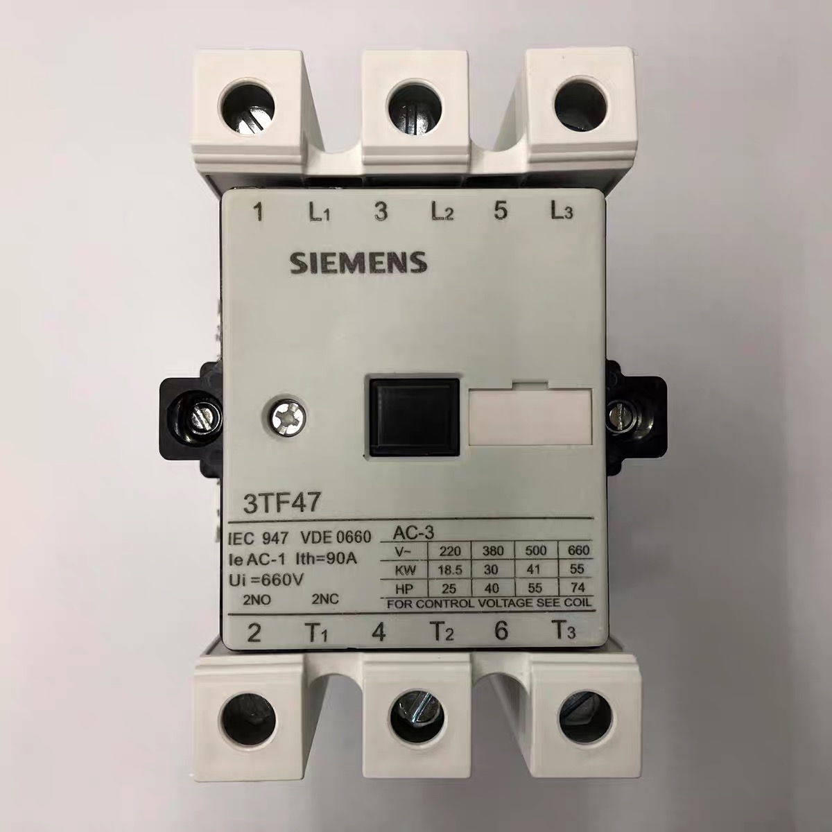询价原装正品3TF4722-0XQ0 AC380V 50/60Hz西门子三级交流接触器