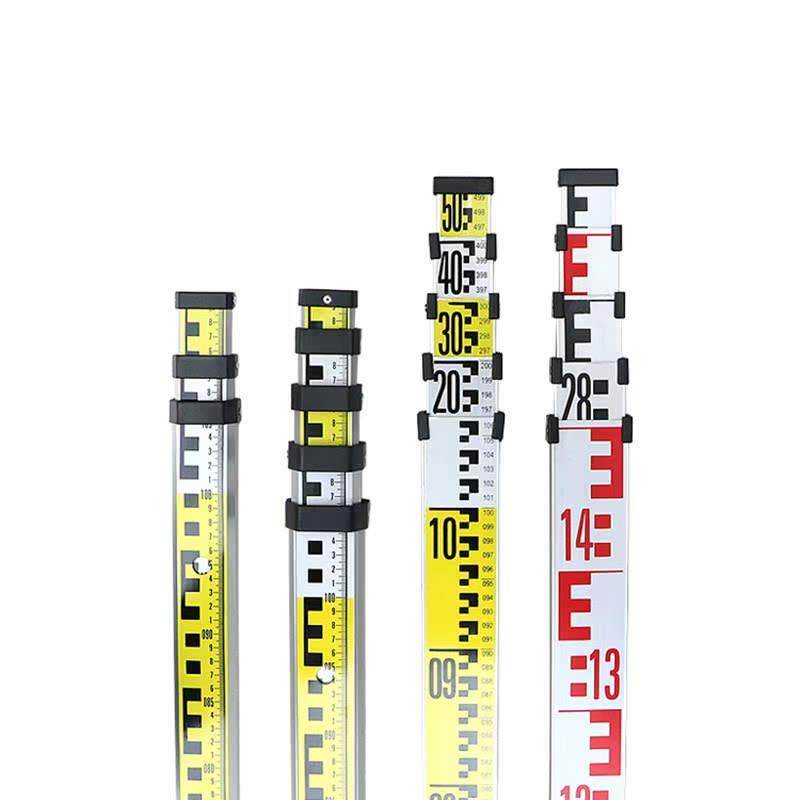 优质式加厚铝合金3米5米水准仪水平005仪用抽伸缩标塔拉尺标尺杆