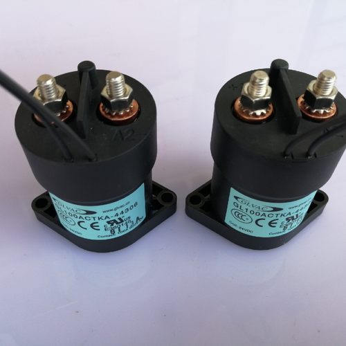 国力新能源高压直流接触器DC800V100A 24V线圈工作 GL100A继电器