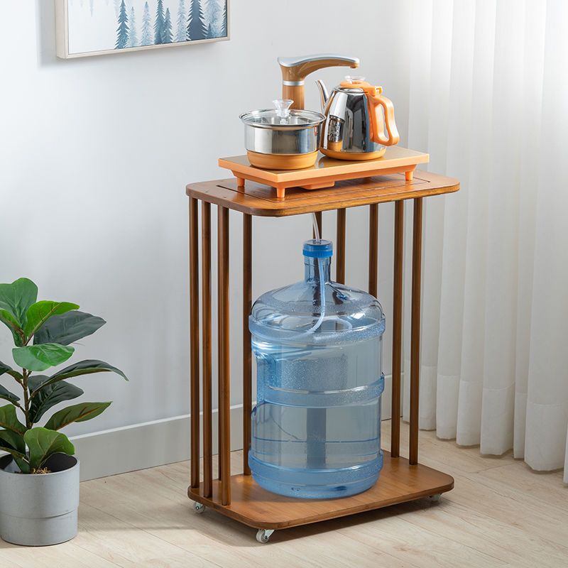 移动茶水柜厨房餐边架桶