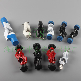 德式 英式十字夹 双顶丝 铁架台固定夹 中号 大号 特号