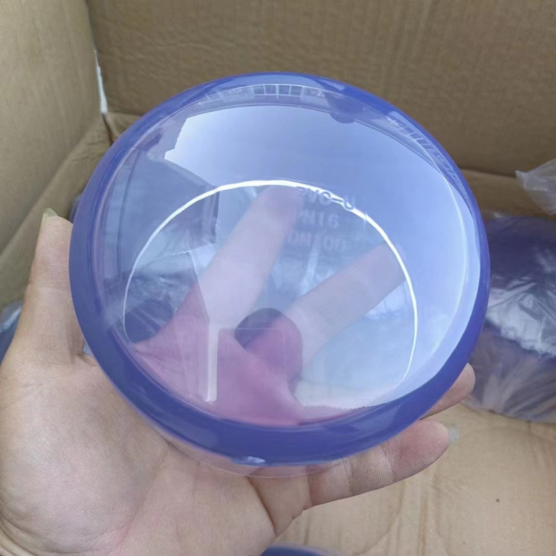 国标 PVC透明管帽 透明UPVC水管堵头 闷头 闷盖 环保给水化工管件