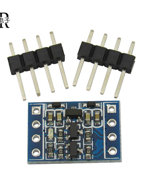 2路电平转换模块 3.3V转5V 5V转3.3V IIC UART SPI 电平转换
