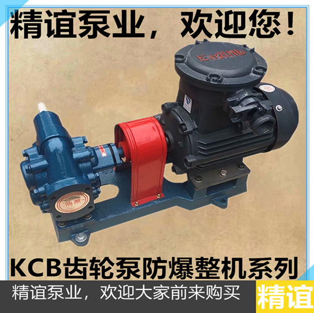 高温电动齿轮泵铜防爆自
