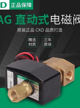 CKD电磁阀AG31-02-1-AC110V AG31-01-1 AG34-1G-1-BE-AC220V