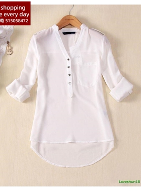 ladies t-shirts for women blouse tops shirt work office OL