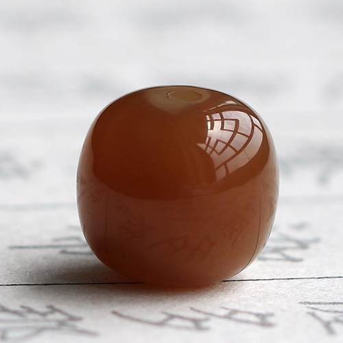 新疆和田玉老型珠且末糖料diy鼓珠菩提多宝散珠手链项链文玩配珠