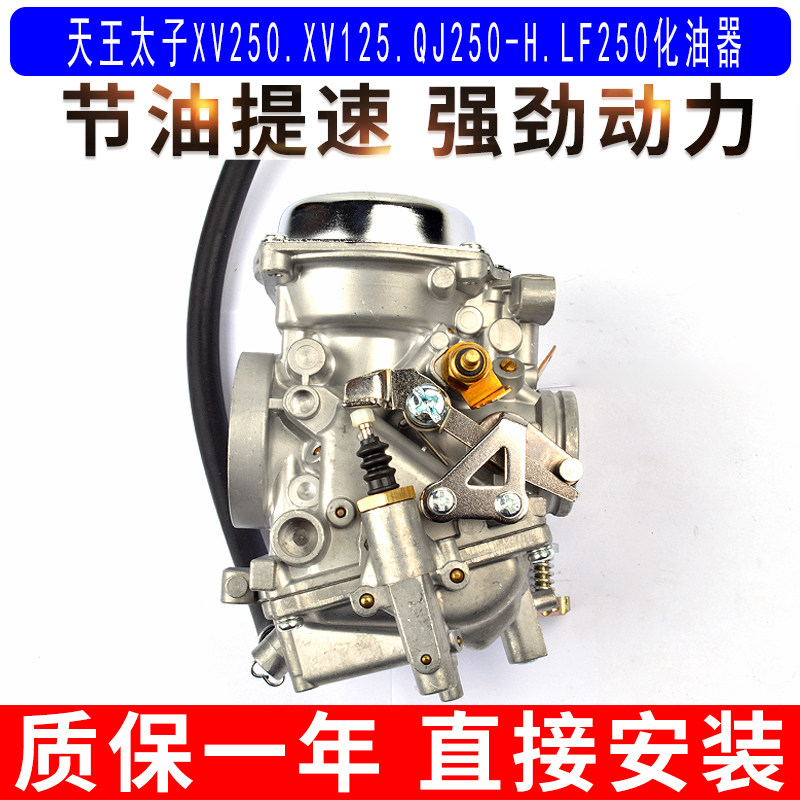 适用于雅马哈天王太子XV250 XV125 QJ250-H LF250 V型缸化油器