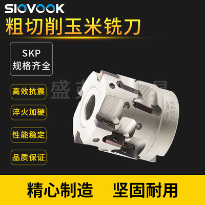 盛弗克数控BAP400R开粗玉米铣刀盘TAP16-50/63/80/100 端面刀具杆