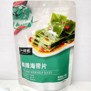 小胡鸭酸辣海带片袋装 350g爽口卤味即食小吃休闲零食内含小包装